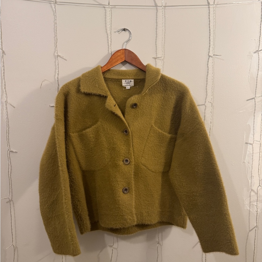 Wilfred Olive Teddy Jacket